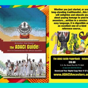 The ADACI Guide: How to Commemorate our African Ancestors (Digital Download)