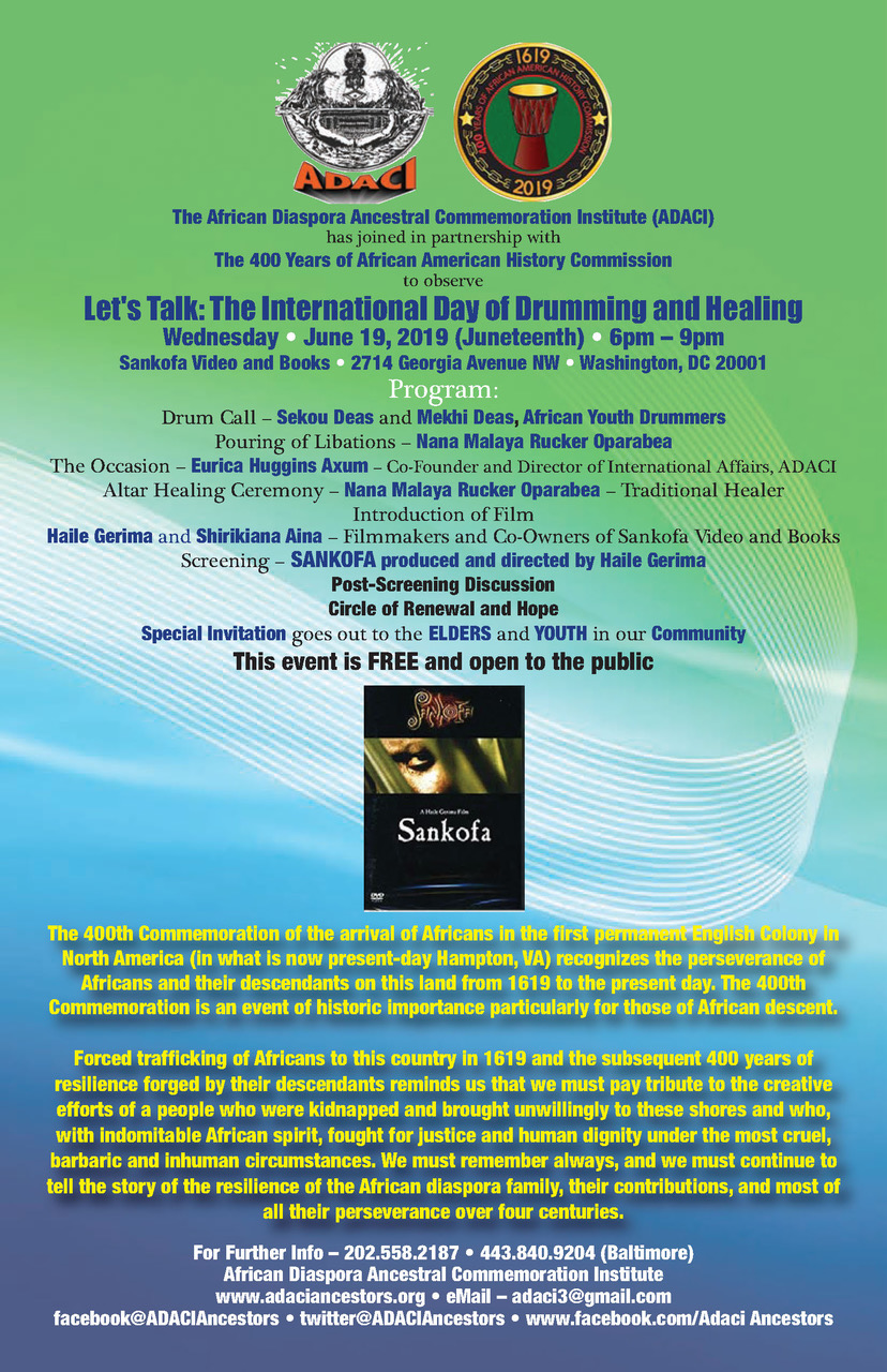 You are currently viewing Let’s Talk: The International Day of Drumming and Healing